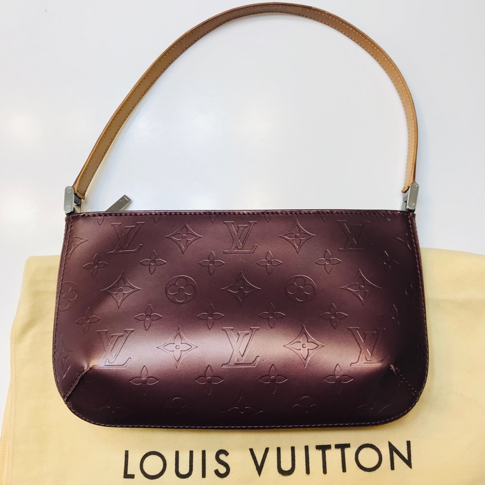 LOUIS VUITTON Monogram Mat Fowler Pochette